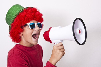 Child Wig Isolated On White Background