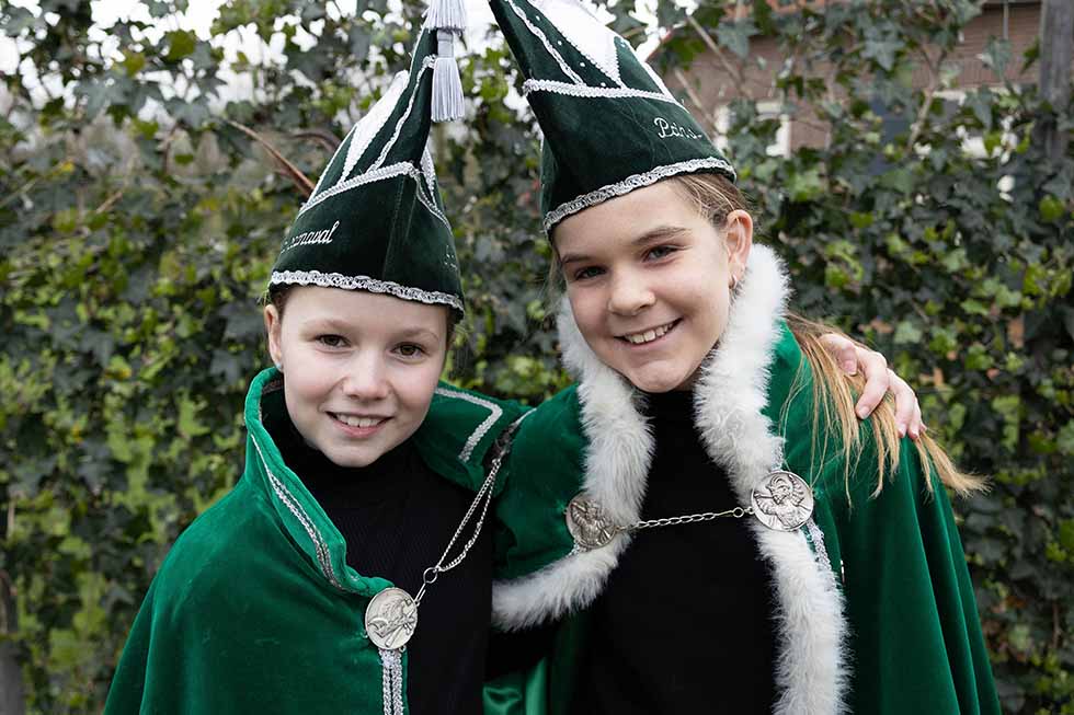 Prinses Merle en Adjudant Iris Jeugdcarnaval 2024